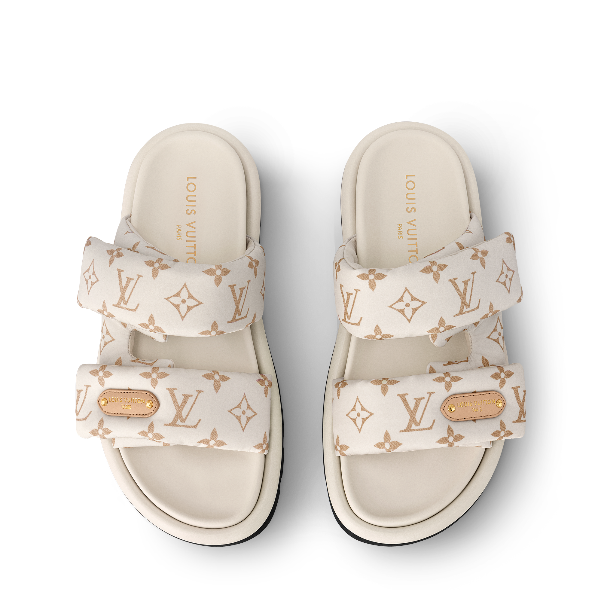 【美品】LOUIS VUITTON プール55フラットコンフォートサンダル Pool Pillow Flat Comfort Mule - Women - Shoes | LOUIS VUITTON ®